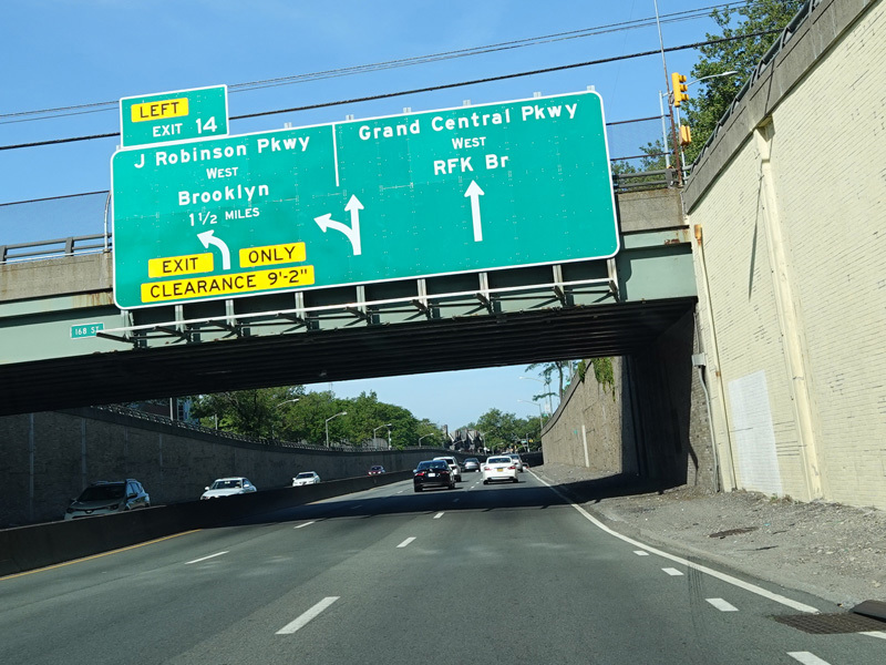 New Union Turnpike Bridge Over Grand Central Parkway Opening