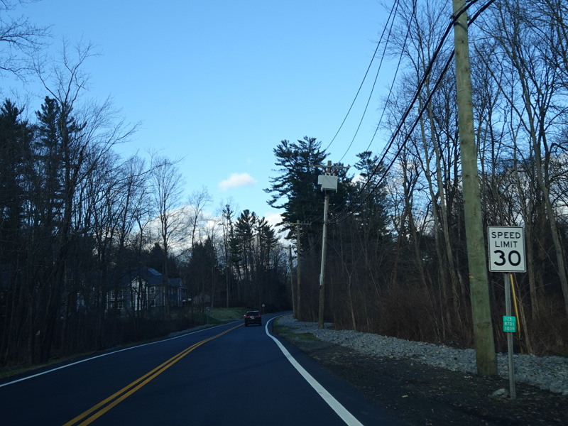 East Coast Roads - New York State Route 128 - Armonk Road - Northbound ...